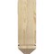 Ekena Millwork Westlake Arts and Crafts Rough Sawn Bracket w/ Offset Brace, Douglas Fir, 6"W x 14"D x 18"H BKT0604X14X18WTL03RDF - alternate 2